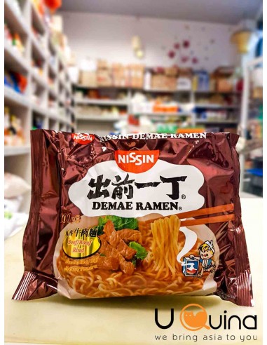 Mì ăn liền Demae Ramen Nissin hương vị bò