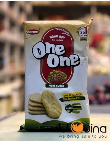 Bánh gạo vị bò nướng One One 150g