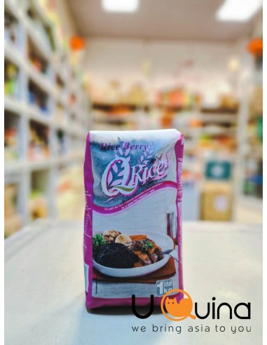 Gạo nếp cẩm 1kg Qrice