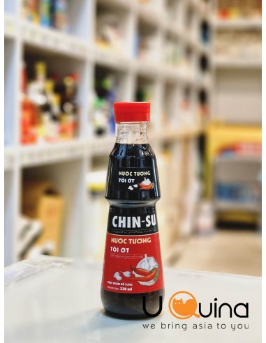 Sos sojowy CHIN-SU z czosnikem i z chilli 330ml