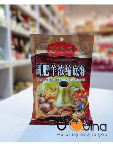 Sốt lẩu cừu vị cay Baiweizhai 200g